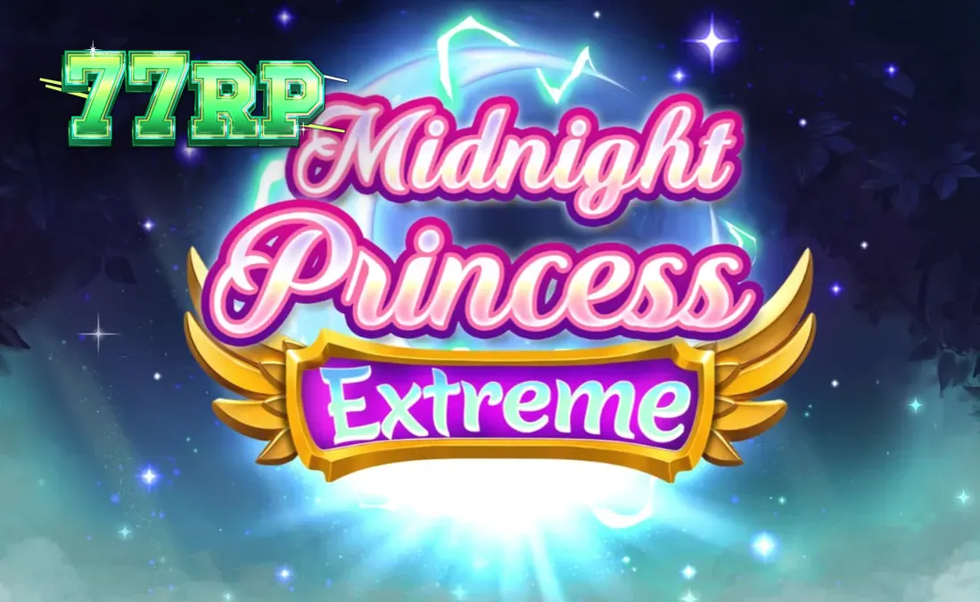 Tampilan visual slot Midnight Princess Extreme dengan tema anime dan elemen kosmik.